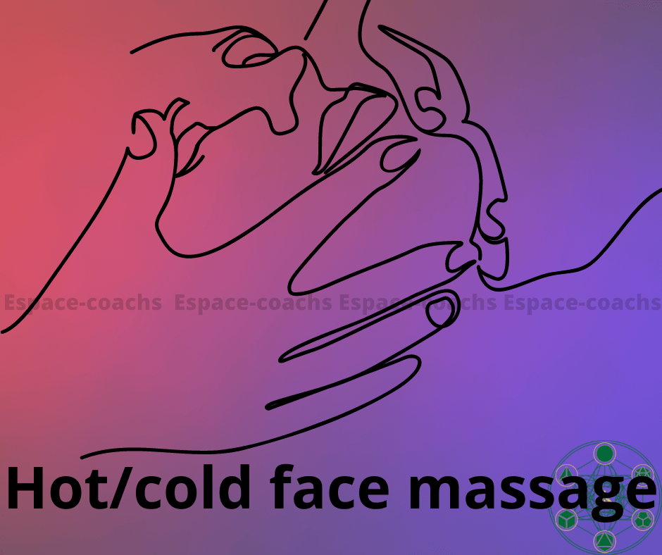 Hot/cold ball face massage - formation 25.3.23