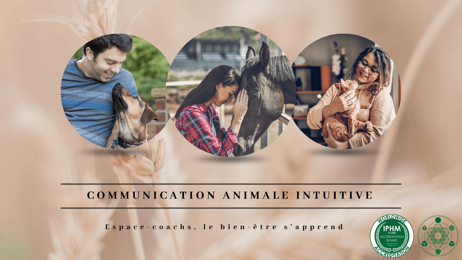 Communication Animale Intuitive – Formation le 25/03/2024