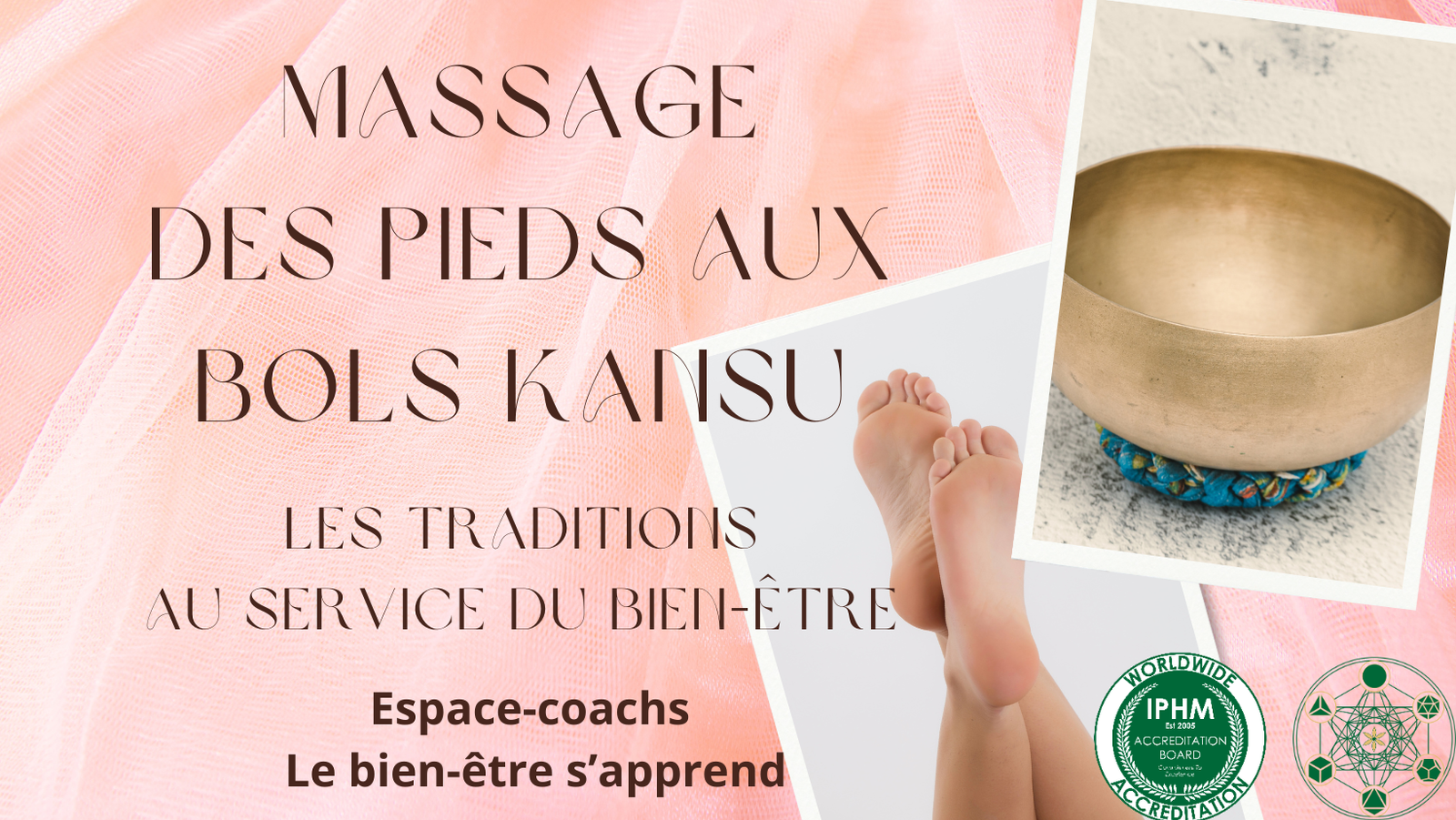 Massage pieds aux bols kansu - Formation 25/10/24 à Verlaine