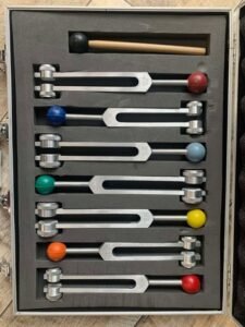 set de 7 diapasons chakras