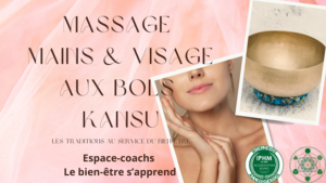 massage visage et mains aux bols kansu