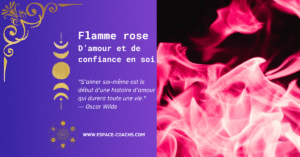 image représentant le formation flamme rose