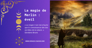 La magie de Merlin : l'éveil image de l'éveil à l'énergie de Merlin